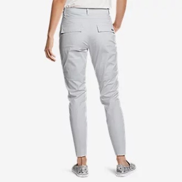 Eddie Bauer Cityscape Ankle Pants Sprig - 8 - Picture 4 of 7